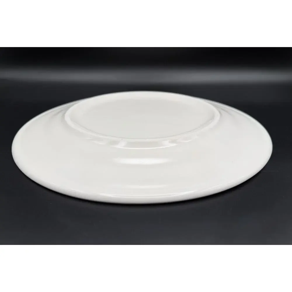 Nike Custom Swoosh Dinner Plate 10” from the Nike Design Gala 2025 Black & White